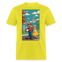 Mario and Princess - yellow