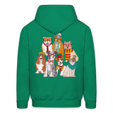 DOG LOVE Hoodie * Fundraiser * - kelly green