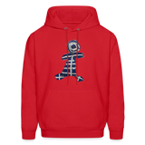 BLUE WALKER Hoodie - red