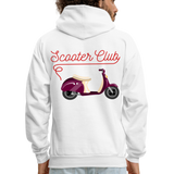 SCOOTER CLUB Hoodie - white