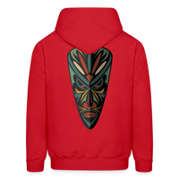 AFRICAN MASK - red