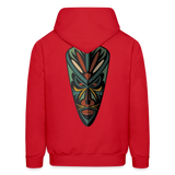AFRICAN MASK - red