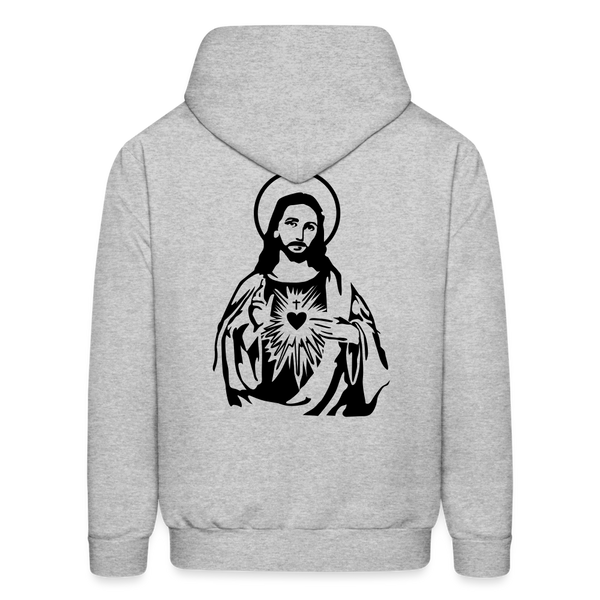 JESUS Hoodie - heather gray