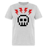 SKULL TAZER - heather gray
