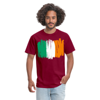 IRISH FLAG - burgundy