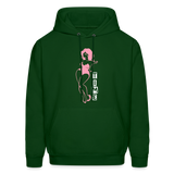 TIME ON MY SIDE Hoodie - forest green