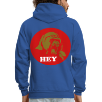 HEY Hoodie - royal blue