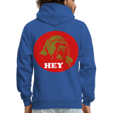 HEY Hoodie - royal blue