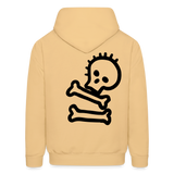 BONEZ Hoodie - light yellow