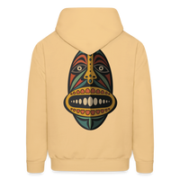 AFRICAN MASK 2 Hoodie - light yellow