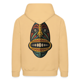 AFRICAN MASK 2 Hoodie - light yellow
