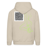 CHECK IT OUT Short Story Hoodie - Sand