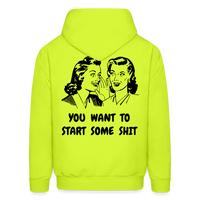 START SOME Hoodie - safety green