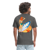 SURF AND TURF - charcoal