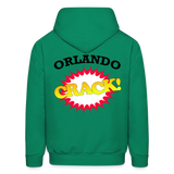 CRACK Hoodie - kelly green
