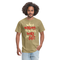 GO LEFT - khaki