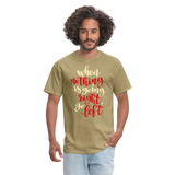 GO LEFT - khaki