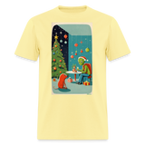 Alien Christmas - cornsilk