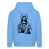 JESUS Hoodie - carolina blue