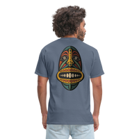 AFRICAN MASK 2 - denim