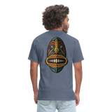 AFRICAN MASK 2 - denim