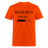 PLEASE WAIT - orange
