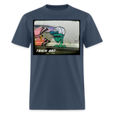 Train Art -  blue dusk