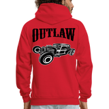 OUTLAW HOODIE - red