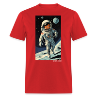 Happy Astronaut - red