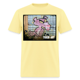 Train Art - cornsilk