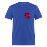 HEART AWARENSS - royal blue