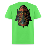AFRICAN MASK 4 - kiwi