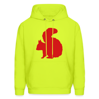 CODE SQUIRELL Hoodie - safety green