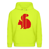 CODE SQUIRELL Hoodie - safety green