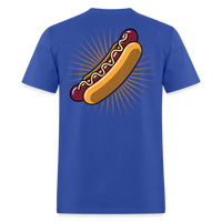 HOT DOG - royal blue