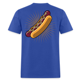 HOT DOG - royal blue