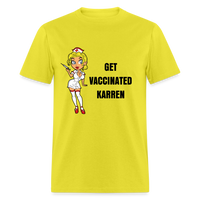 VACCINATED - yellow