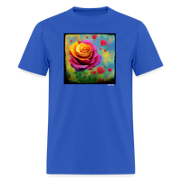 Rose - royal blue
