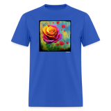 Rose - royal blue