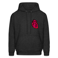 HEART AWARENESS Hoodie - charcoal grey