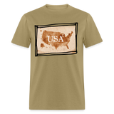 USA - khaki