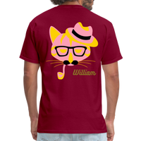 WILLIAM - burgundy