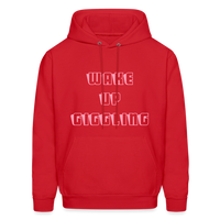 WAKE UP Hoodie - red