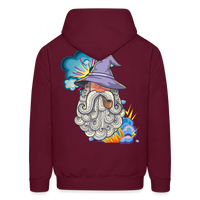 WIZARD SMOKE Hoodie - burgundy