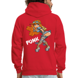 PUNK Hoodie - red