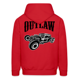 OUTLAW HOODIE - red