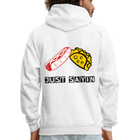 JUST SAYIN 4 Hoodie - white