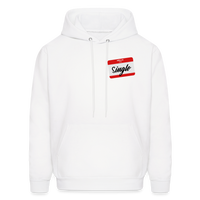 SINGLE Hoodie - white