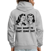 START SOME Hoodie - heather gray