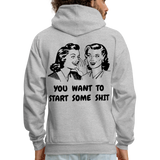 START SOME Hoodie - heather gray